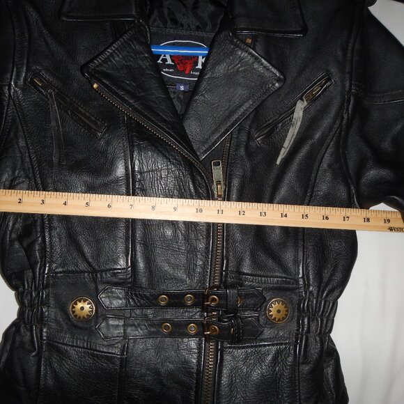 Womens Motorcycle Jacket 90s - Picture 15 of 16